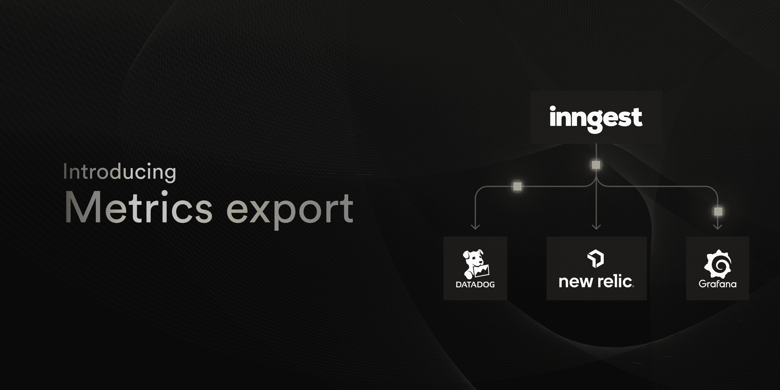 Featured image for Introducing: Metrics exports to Datadog, Grafana and more blog post